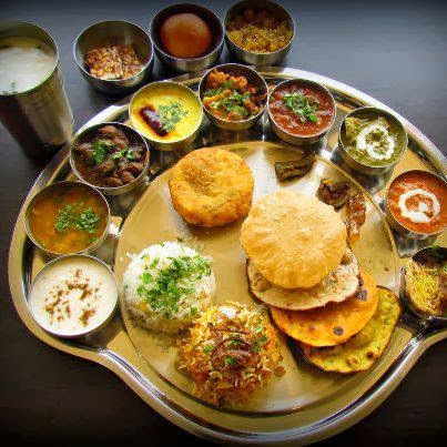 North-indian-Rajasthani-thali