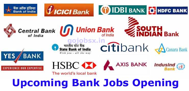 Upcoming Notification for Latest Bank Jobs 2016