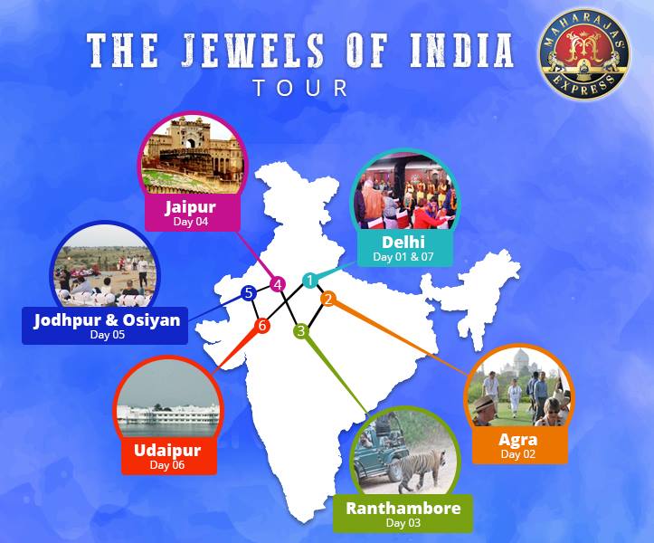 Explore Regal Rajasthan with Jewels of India Luxury Train Package