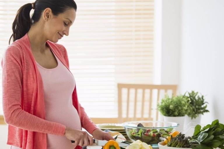 Cooking related to pregnant woman