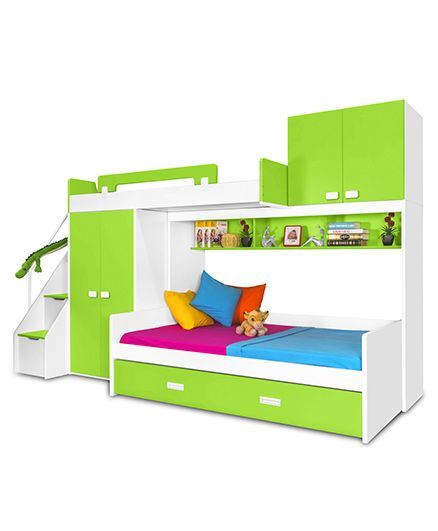 Bunk Beds With Slides Are The Coolest Thing In Town