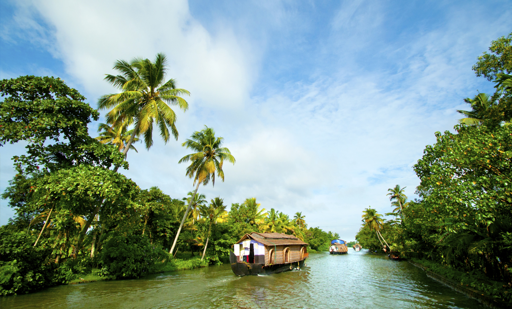 Popular destinations covered in Kerala honeymoon package