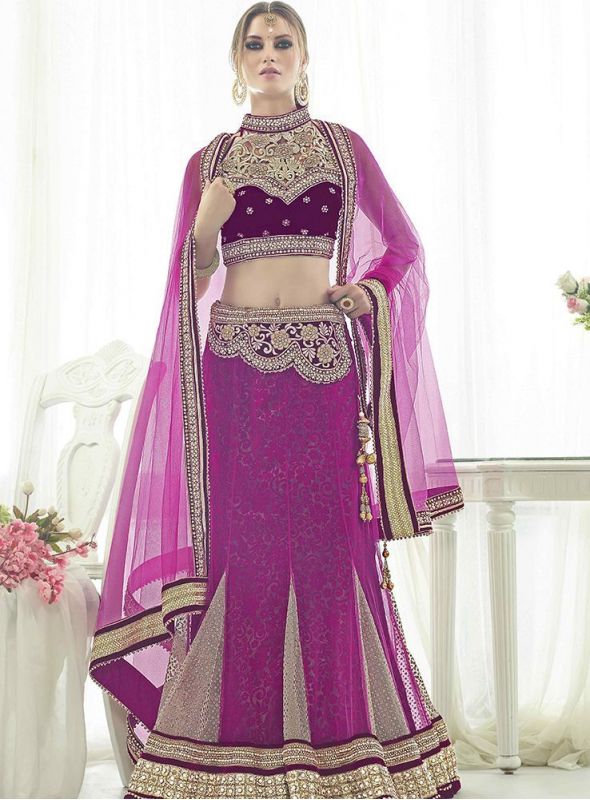 Choose best designs of lehenga choli at online stores