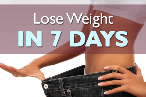 lost weight in 7 days