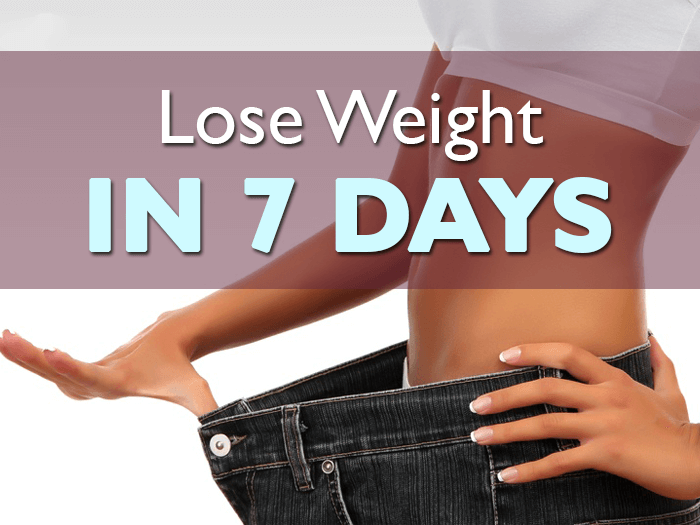 How to reduce weight in Seven Days