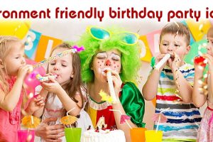 Guide to Celebrate Environment friendly birthday party