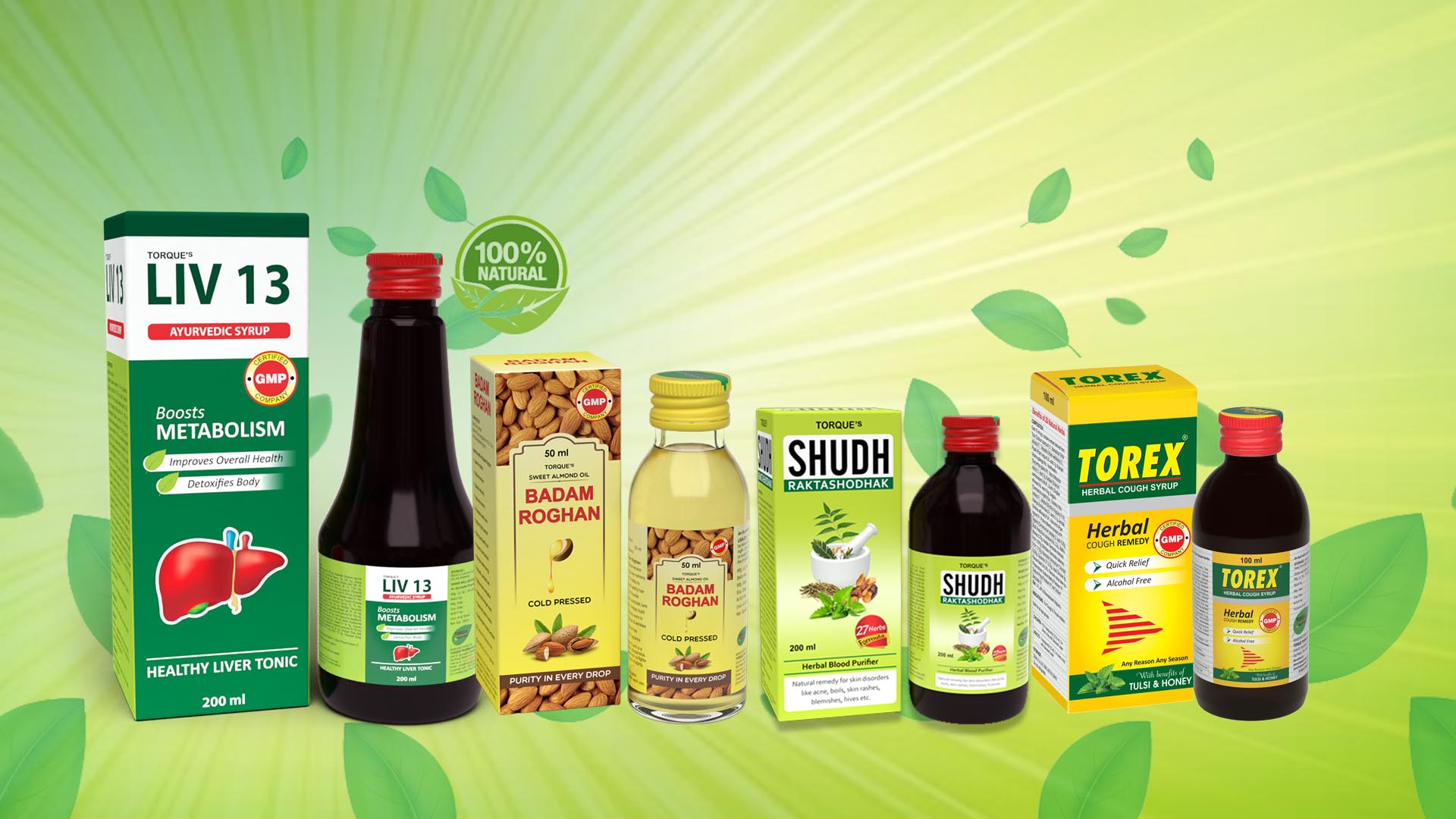 Daily Ayurvedic products for health benefits